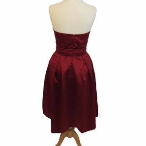 After Six Dresses - After Six Strapless Matte Satin Dress, Size: 8 After Six Dresses - After Six Strapless Matte Satin Dress, Size: 8